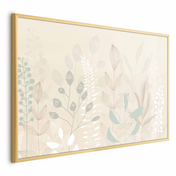 Plakat Pastelowa polana 90x60 cm 577688