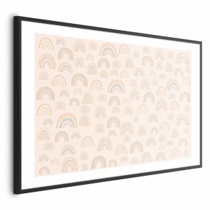 Plakat Pastelowe tęcze 30×21 cm 582223 Plakat Pastelowe tęcze 30×21 cm 582223