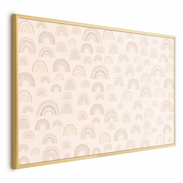 Plakat Pastelowe tęcze 30x21 cm 578050