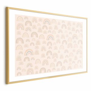 Plakat Pastelowe tęcze 42×29,7 cm 590110 Plakat Pastelowe tęcze 42×29,7 cm 590110