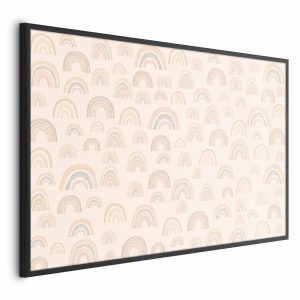 Plakat Pastelowe tęcze 60×40 cm 583506 Plakat Pastelowe tęcze 60×40 cm 583506