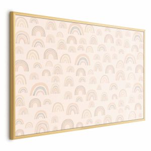 Plakat Pastelowe tęcze 60×40 cm 590042 Plakat Pastelowe tęcze 60×40 cm 590042