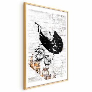 Plakat Pędzący wózek 21×30 cm 584369 Plakat Pędzący wózek 21×30 cm 584369