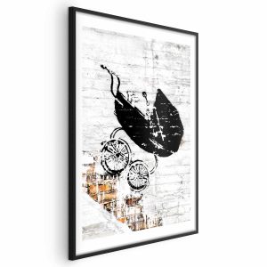 Plakat Pędzący wózek 29,7×42 cm 585343 Plakat Pędzący wózek 29,7×42 cm 585343