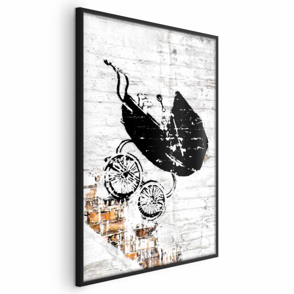 Plakat Pędzący wózek 29,7x42 cm 586457