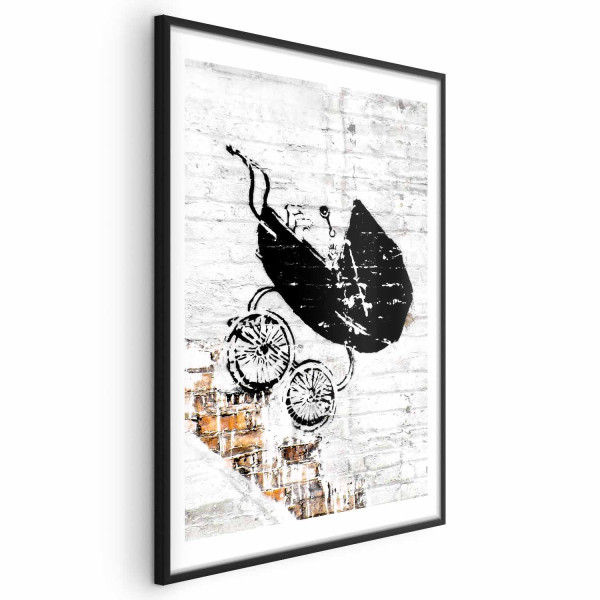Plakat Pędzący wózek 40x60 cm 587377