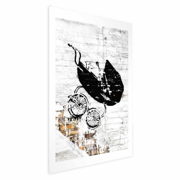Plakat Pędzący wózek 60x90 cm 583997