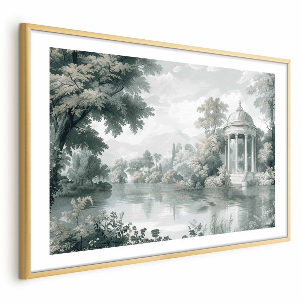 Plakat Pejzaż retro 30x21 cm 585937