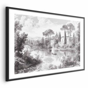 Plakat Pejzaż vintage 30×21 cm 579224 Plakat Pejzaż vintage 30×21 cm 579224