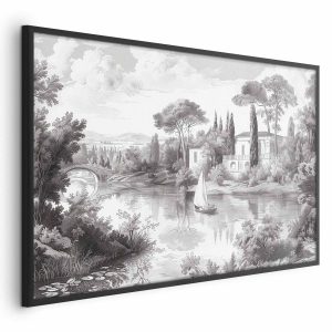 Plakat Pejzaż vintage 30×21 cm 589229 Plakat Pejzaż vintage 30×21 cm 589229