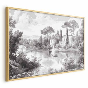 Plakat Pejzaż vintage 60×40 cm 587686 Plakat Pejzaż vintage 60×40 cm 587686