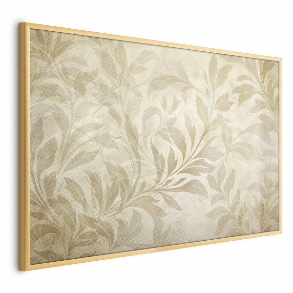 Plakat Piaskowe listki 60x40 cm 583619