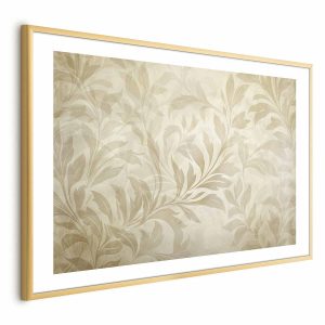 Plakat Piaskowe listki 60×40 cm 591102 Plakat Piaskowe listki 60×40 cm 591102