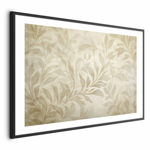 Plakat Piaskowe listki 90x60 cm 588034