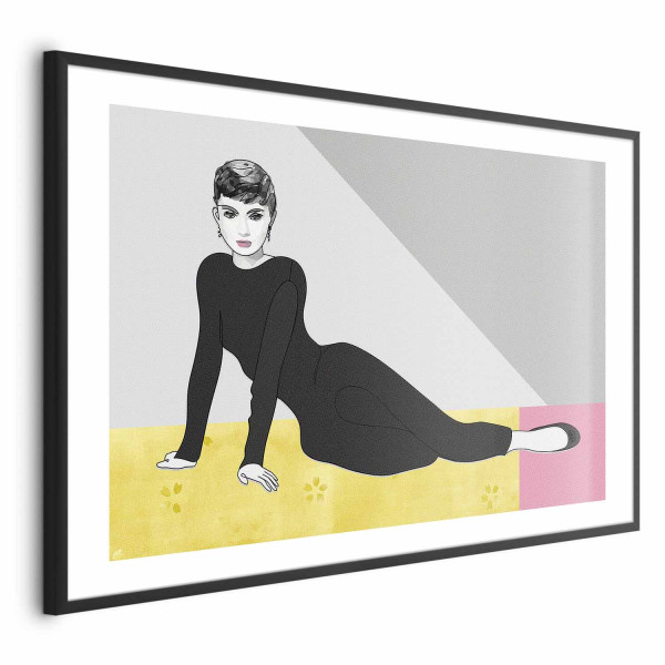Plakat Piękna Audrey 42x29,7 cm 580112