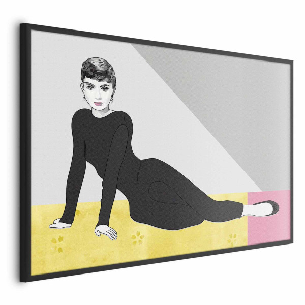 Plakat Piękna Audrey 90x60 cm 586467