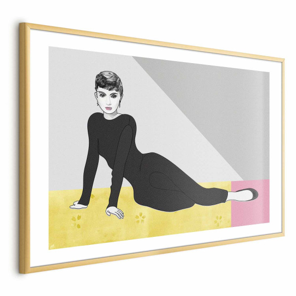 Plakat Piękna Audrey 90x60 cm 588705
