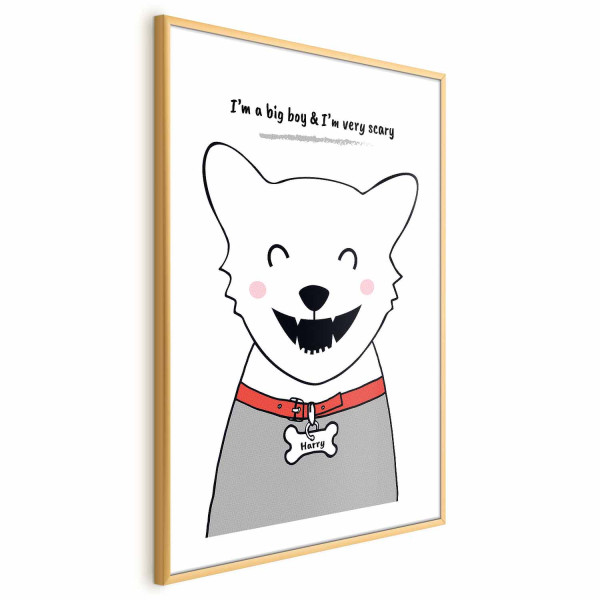 Plakat Piesek Harry 29,7x42 cm 589066
