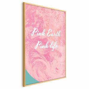 Plakat Pink Earth 40×60 cm 586566