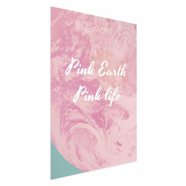 Plakat Pink Earth 60x90 cm 583444