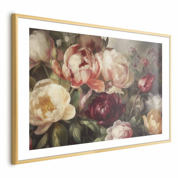 Plakat Piwonie 60x40 cm 580822