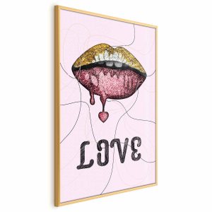 Plakat Płynne usta 21×30 cm 583404 Plakat Płynne usta 21×30 cm 583404