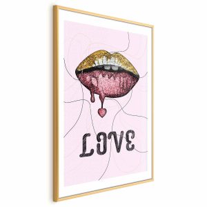 Plakat Płynne usta 21×30 cm 580828 Plakat Płynne usta 21×30 cm 580828
