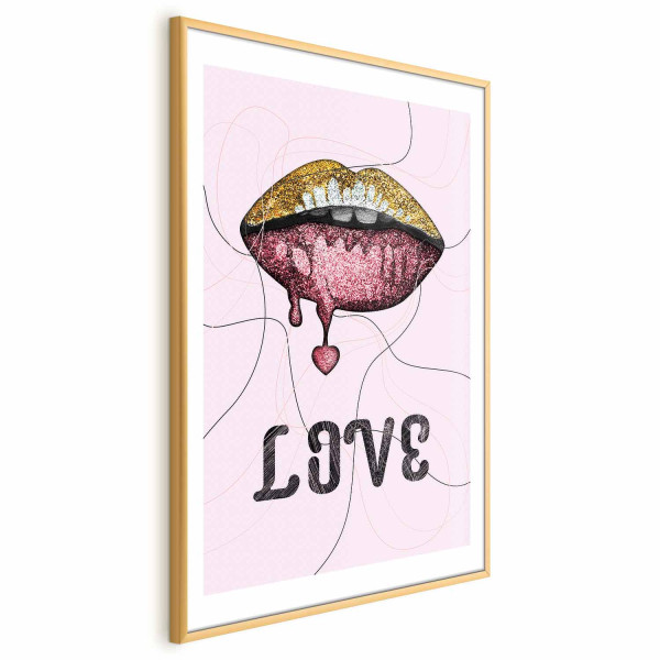 Plakat Płynne usta 29,7x42 cm 578041