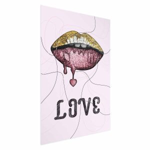 Plakat Płynne usta 29,7×42 cm 583345 Plakat Płynne usta 29,7×42 cm 583345