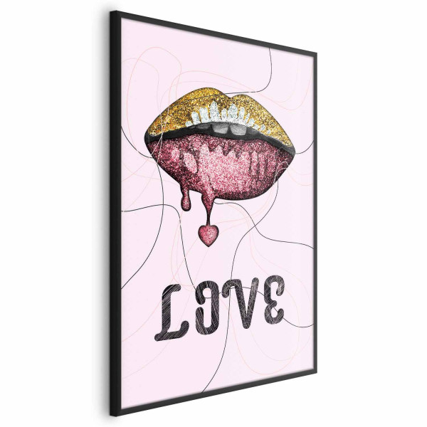 Plakat Płynne usta 40x60 cm 578021