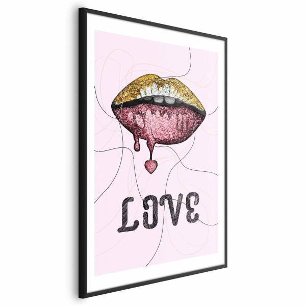 Plakat Płynne usta 60x90 cm 580304