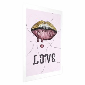 Plakat Płynne usta 60×90 cm 582039