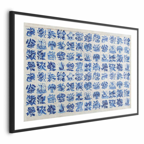 Plakat Płytki azulejos 90x60 cm 586253
