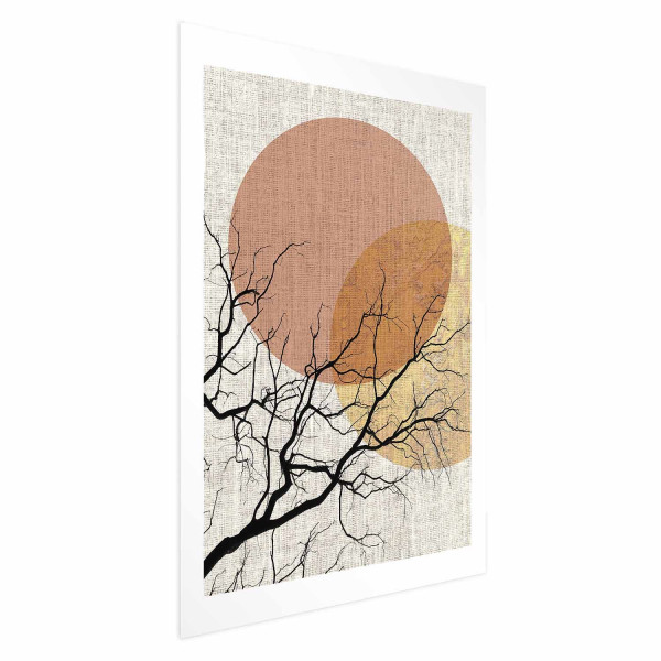 Plakat Podwójny księżyc 21x30 cm 586033