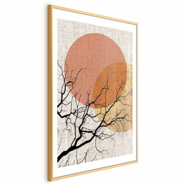 Plakat Podwójny księżyc 21x30 cm 589366