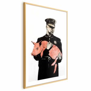 Plakat Policyjna świnia 29,7×42 cm 581044 Plakat Policyjna świnia 29,7×42 cm 581044