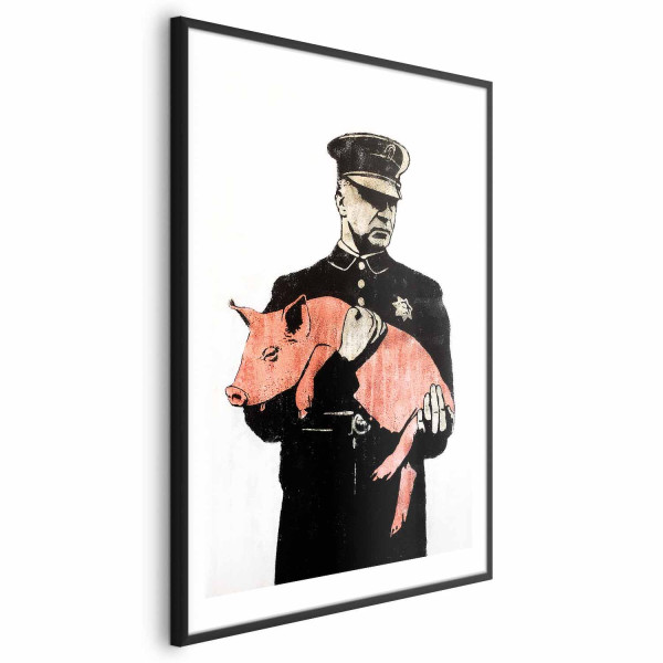 Plakat Policyjna świnia 40x60 cm 581514