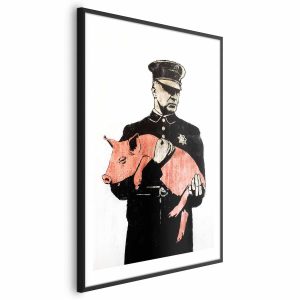 Plakat Policyjna świnia 60×90 cm 591082 Plakat Policyjna świnia 60×90 cm 591082