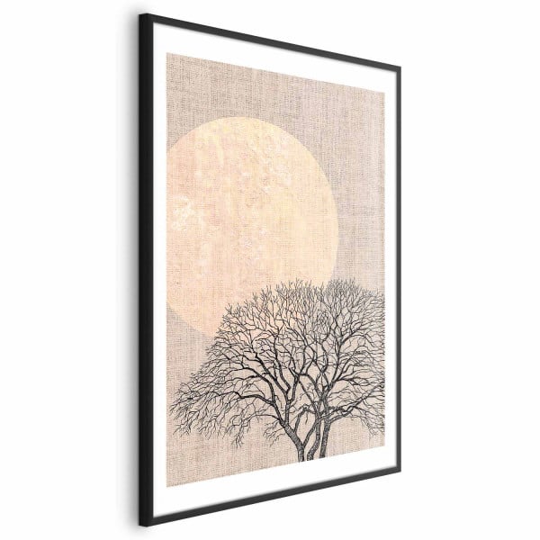 Plakat Poranna pełnia księżyca 29,7x42 cm 582767
