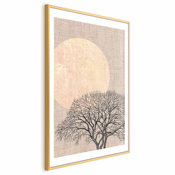 Plakat Poranna pełnia księżyca 60x90 cm 578237