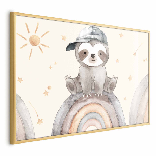Plakat Pośród gwiazdek i tęcz 30x21 cm 583826