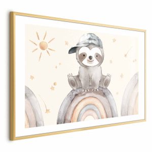 Plakat Pośród gwiazdek i tęcz 30×21 cm 587714 Plakat Pośród gwiazdek i tęcz 30×21 cm 587714
