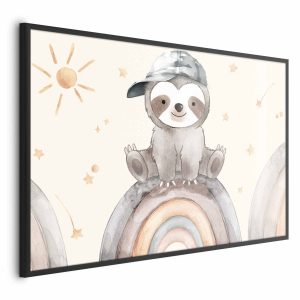 Plakat Pośród gwiazdek i tęcz 30×21 cm 590692 Plakat Pośród gwiazdek i tęcz 30×21 cm 590692