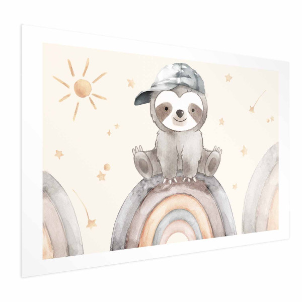 Plakat Pośród gwiazdek i tęcz 90x60 cm 584280