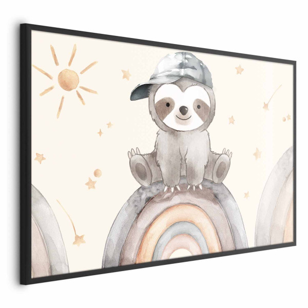 Plakat Pośród gwiazdek i tęcz 90x60 cm 586559