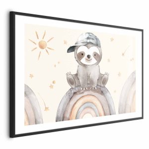 Plakat Pośród gwiazdek i tęcz 90×60 cm 587670 Plakat Pośród gwiazdek i tęcz 90×60 cm 587670