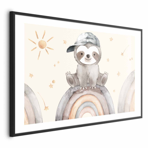 Plakat Pośród gwiazdek i tęcz 90x60 cm 587670