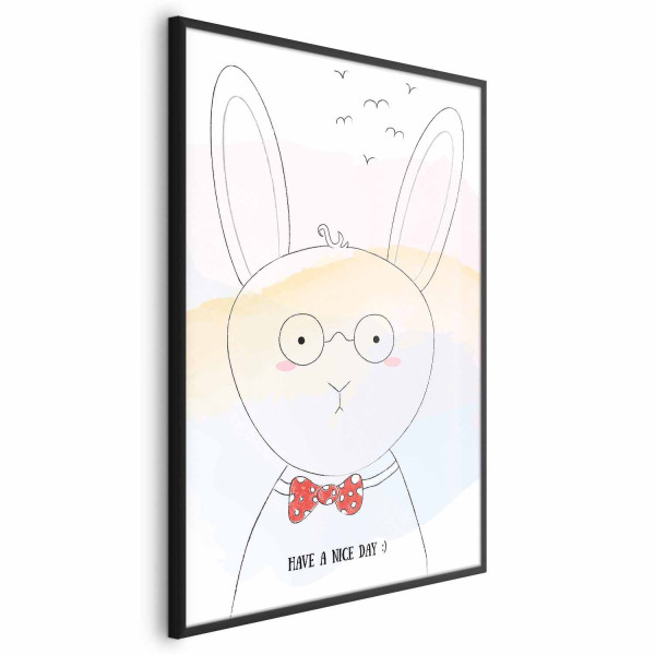 Plakat Pozdrowienia od królika 40x60 cm 579747