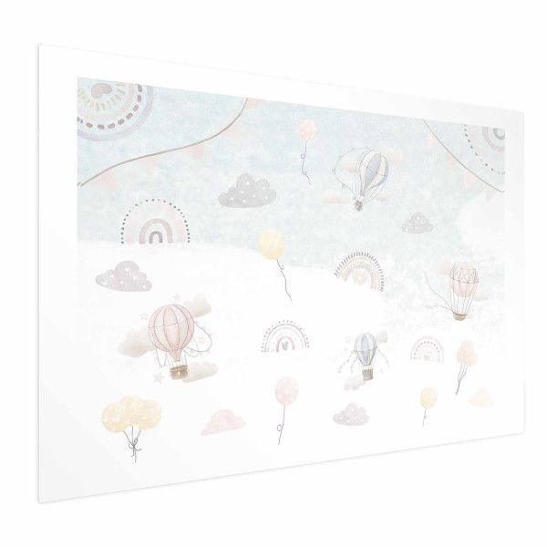 Plakat Przygoda pośród chmur 30x21 cm 580542
