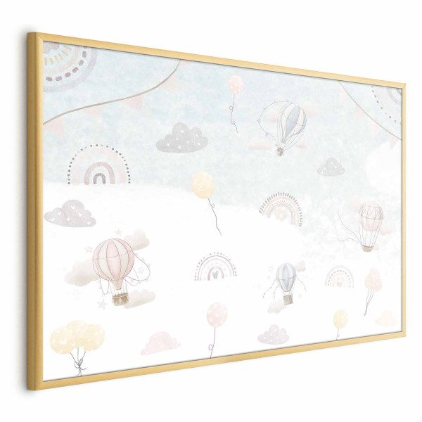 Plakat Przygoda pośród chmur 42x29,7 cm 588482